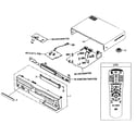 Go Video DVR5000 cabinet parts diagram