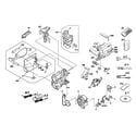 Sony DCR-TRV840 cabinet parts diagram