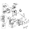 JVC GR-DVM96U cabinet parts 2 diagram