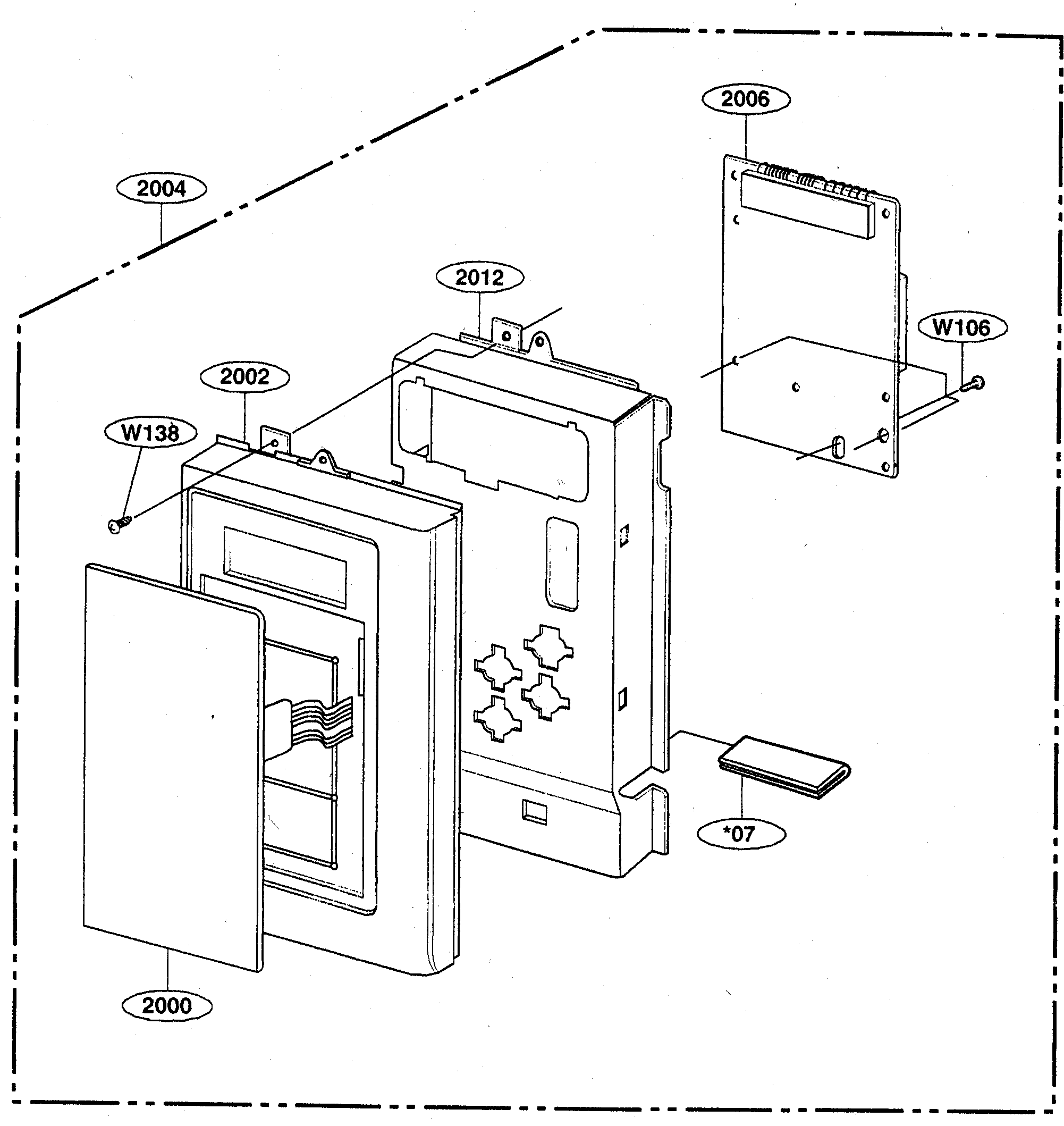 Kenmore 72180599400 controller diagram