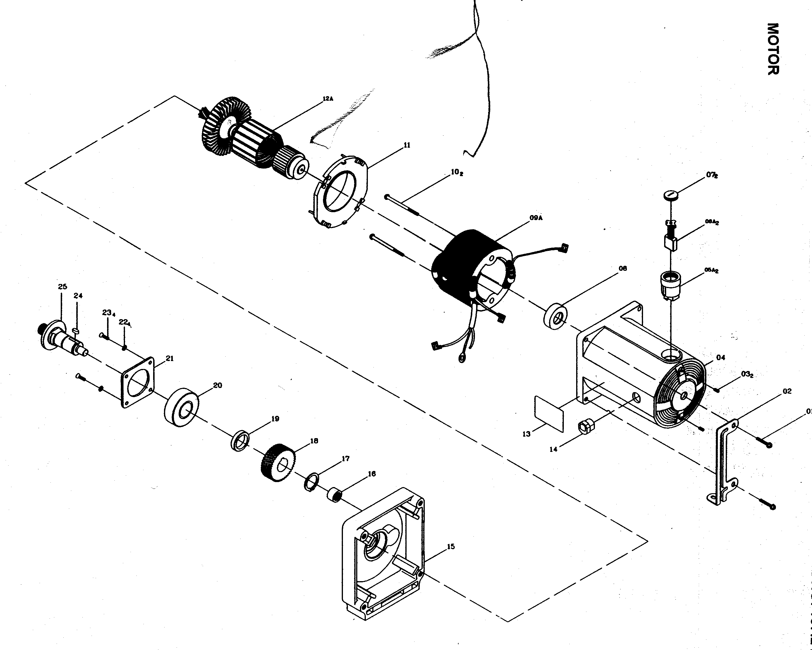 Craftsman 137248880 motor diagram