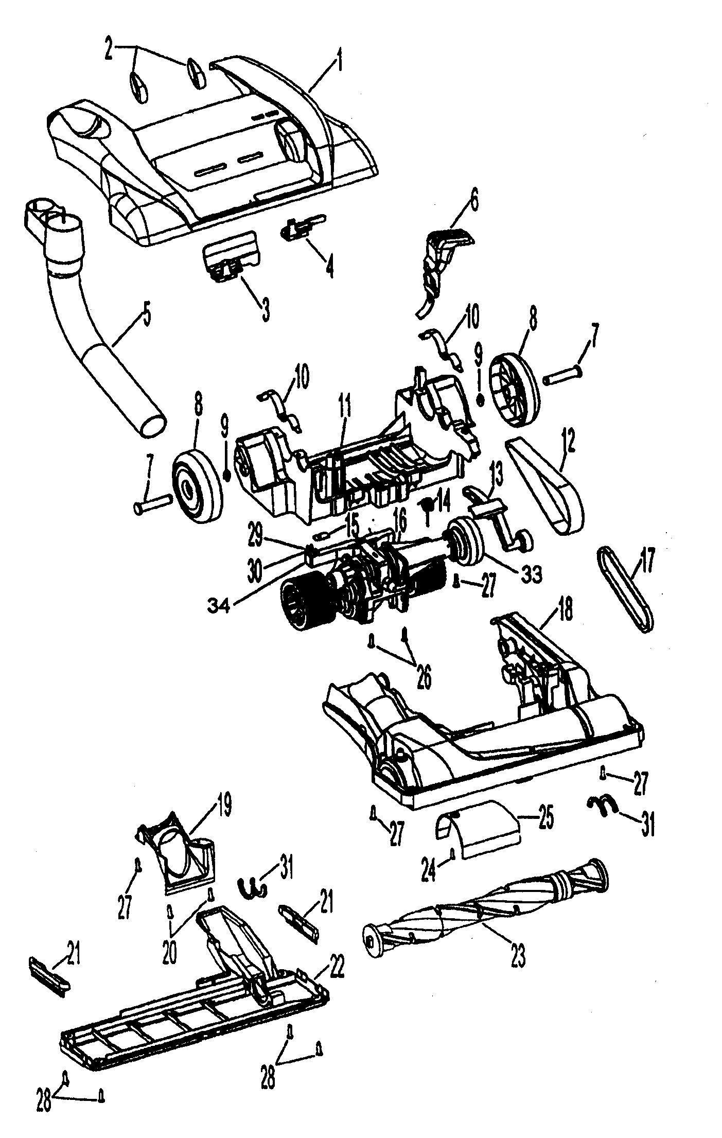 Kenmore 47332869 lower assy diagram