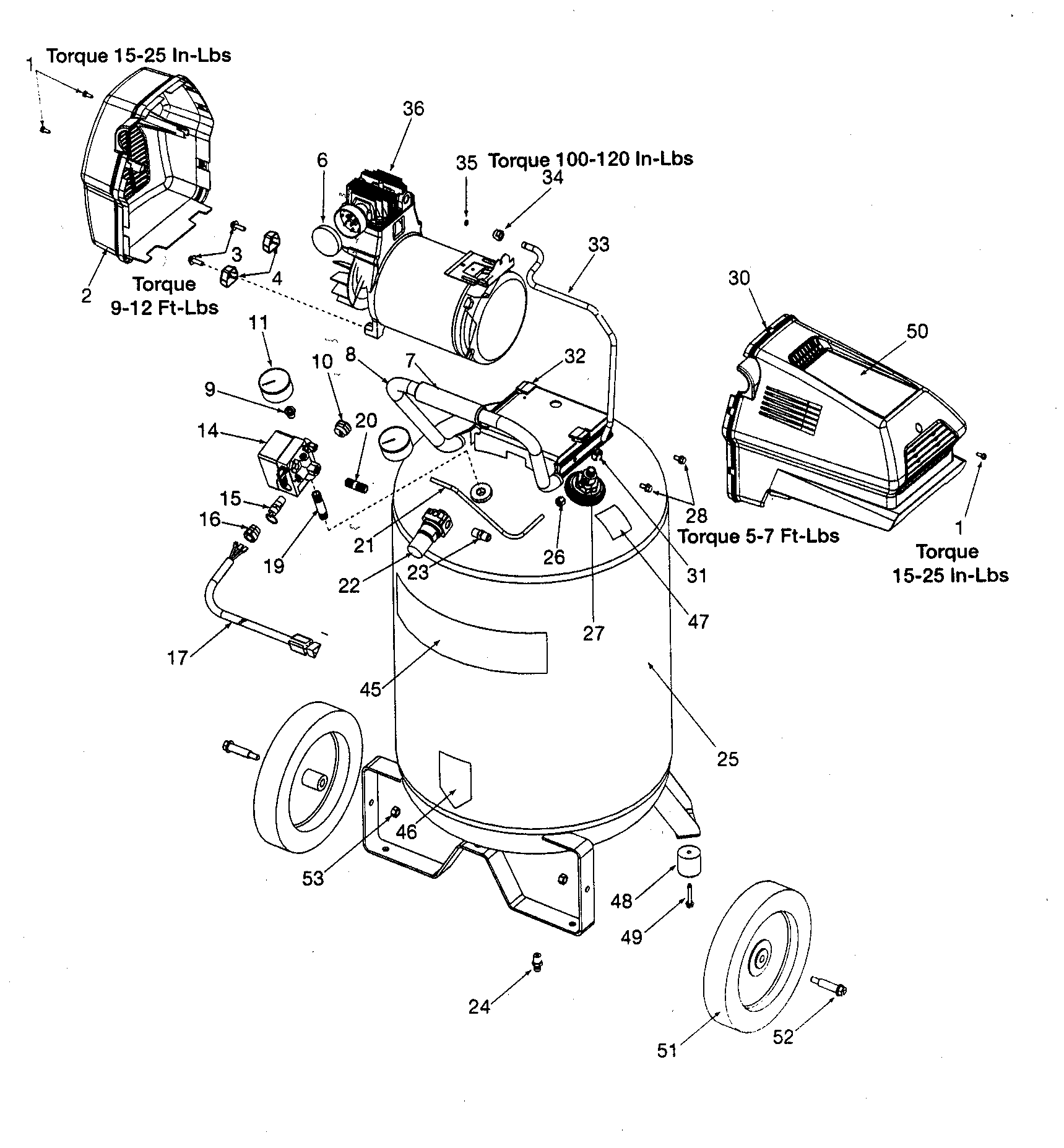 Craftsman 919167220 compressor diagram