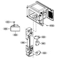 Kenmore 72162212200 latch parts diagram