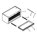 Craftsman 706599252 tool box diagram