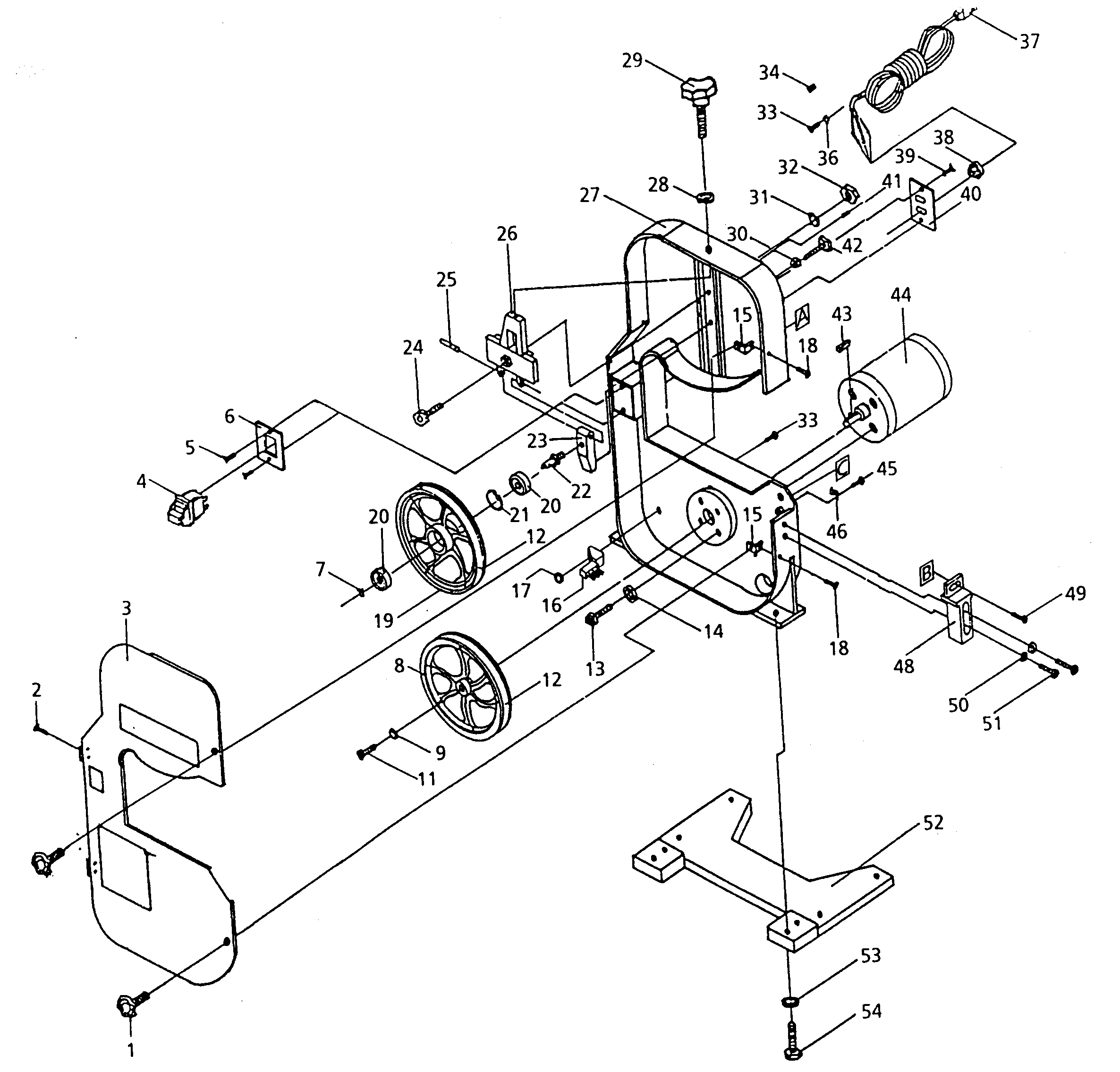 Companion 31928408 saw diagram