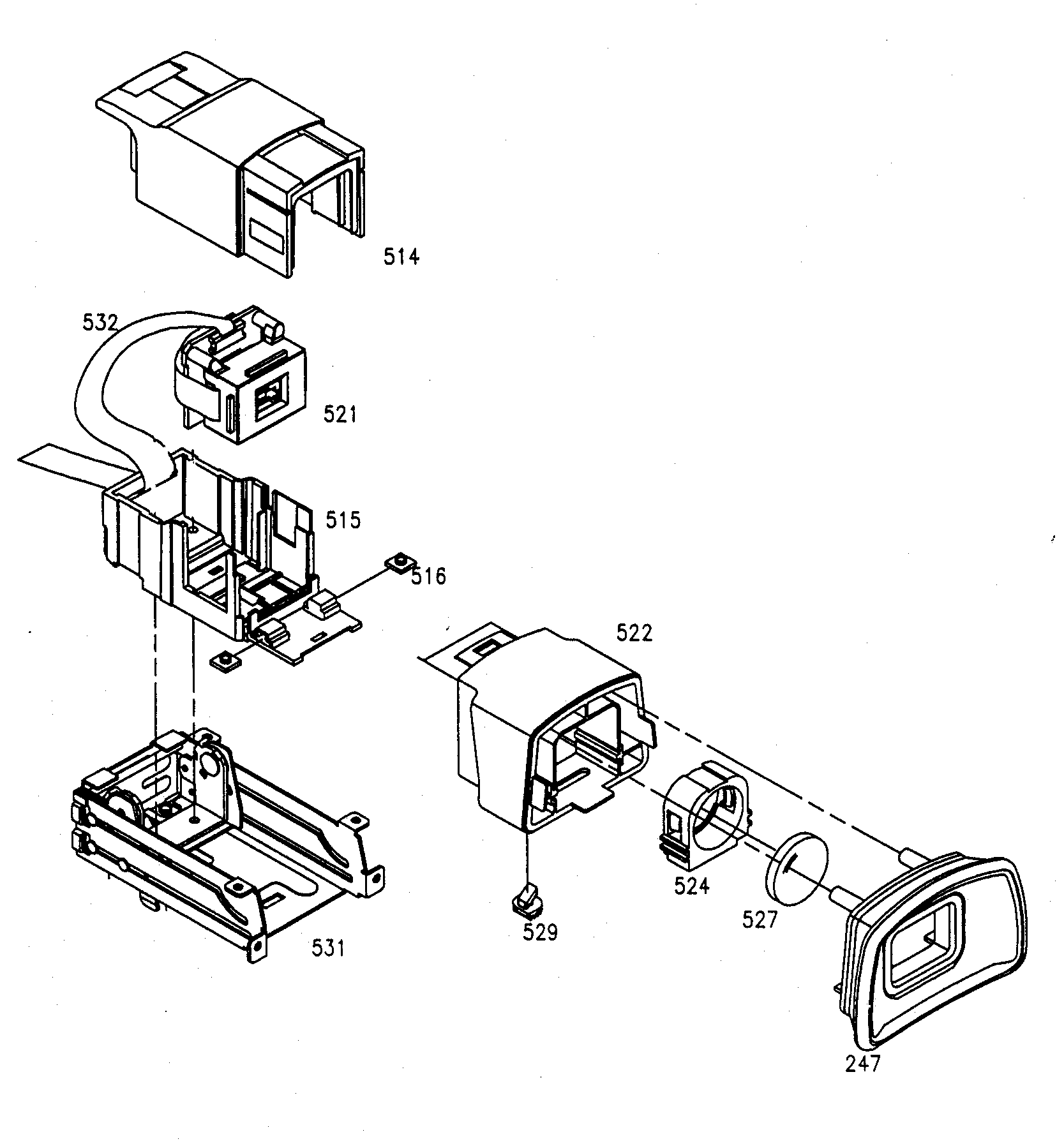 Samsung SCD86 evf assy diagram