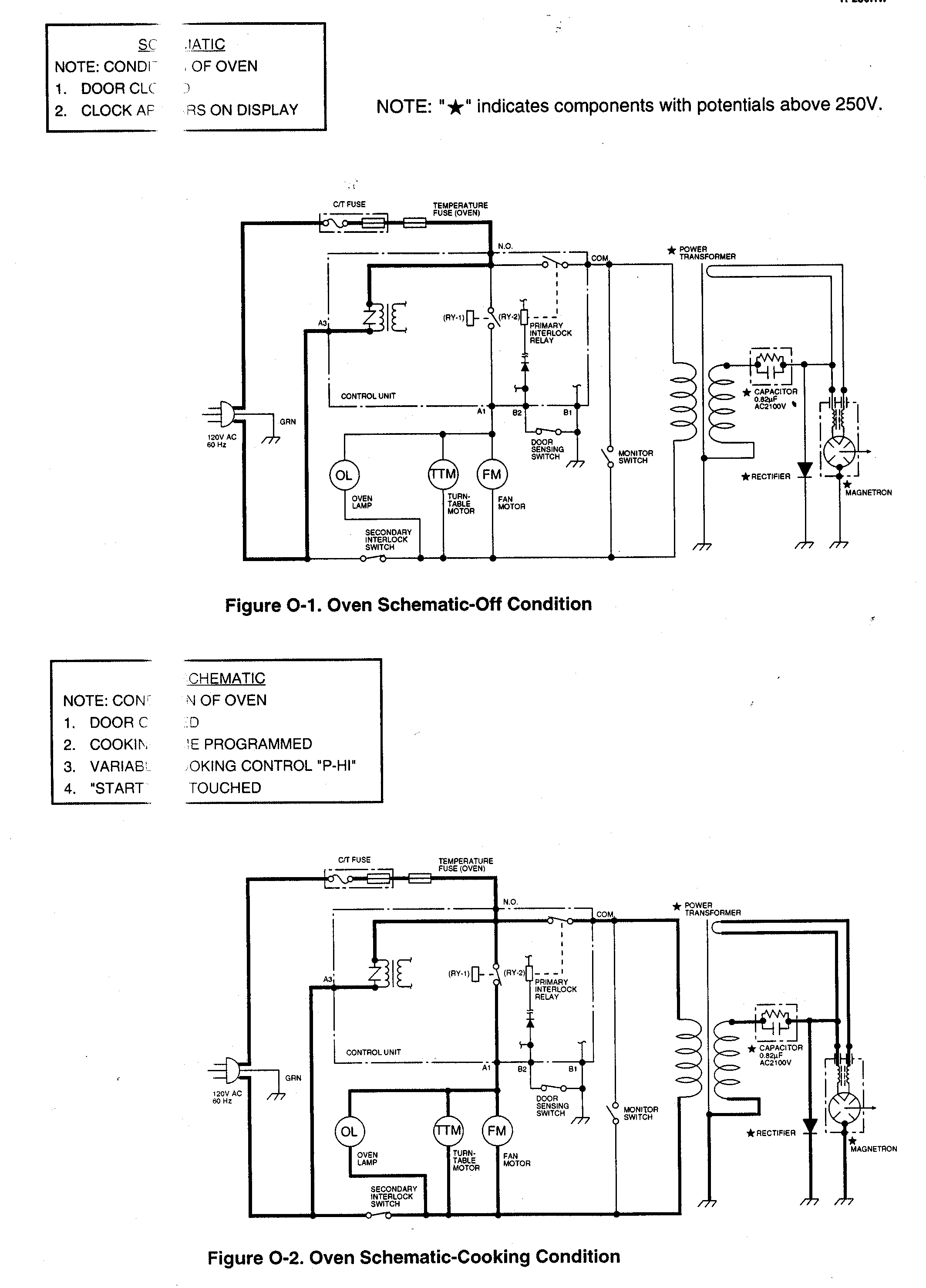 Sharp R-203HW wiring diagram diagram