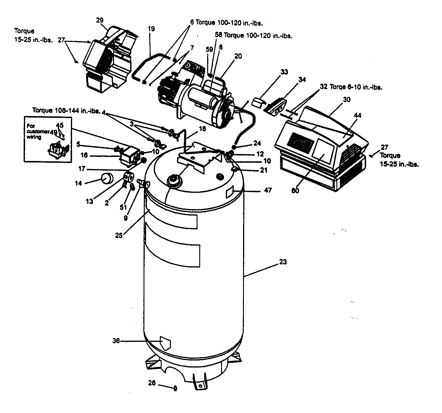 Craftsman 919165611 compressor diagram