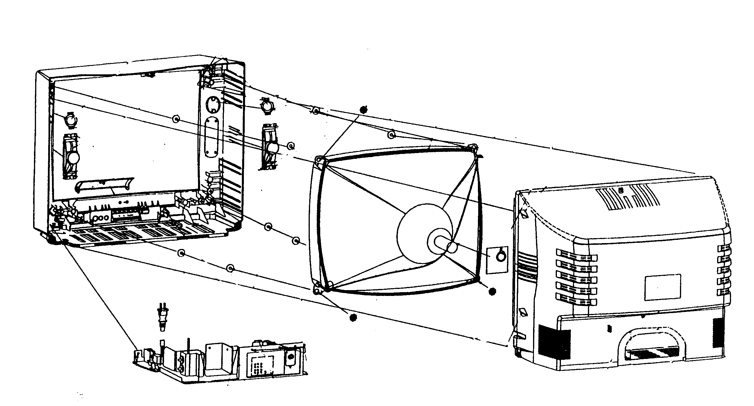 Apex AT2708S cabinet parts diagram