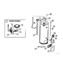 Kenmore 153339960 water heater diagram