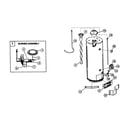 Kenmore 153336360 water heater diagram