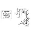 Kenmore 153336760 water heater diagram