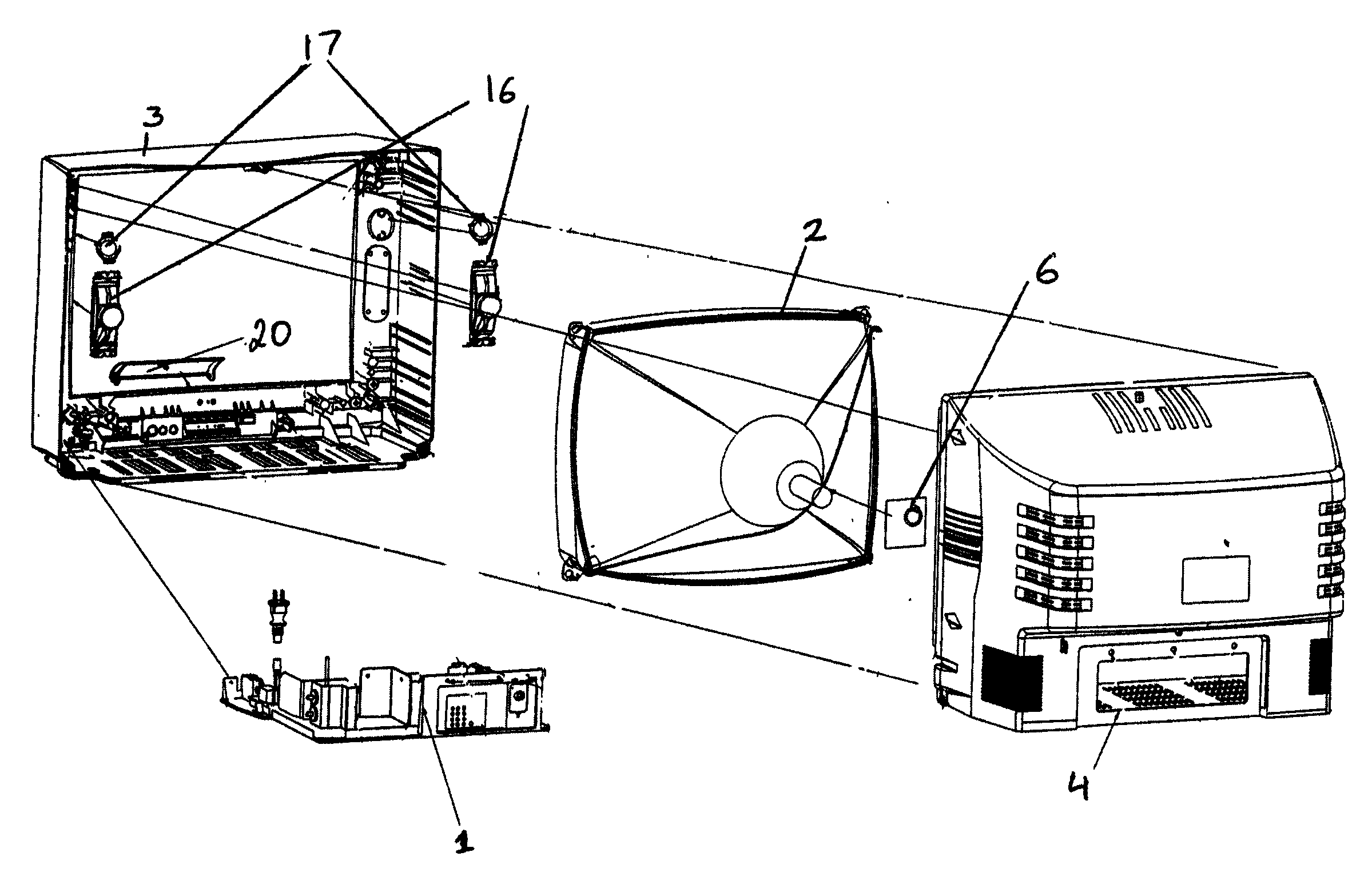 Apex AT2702S cabinet parts diagram