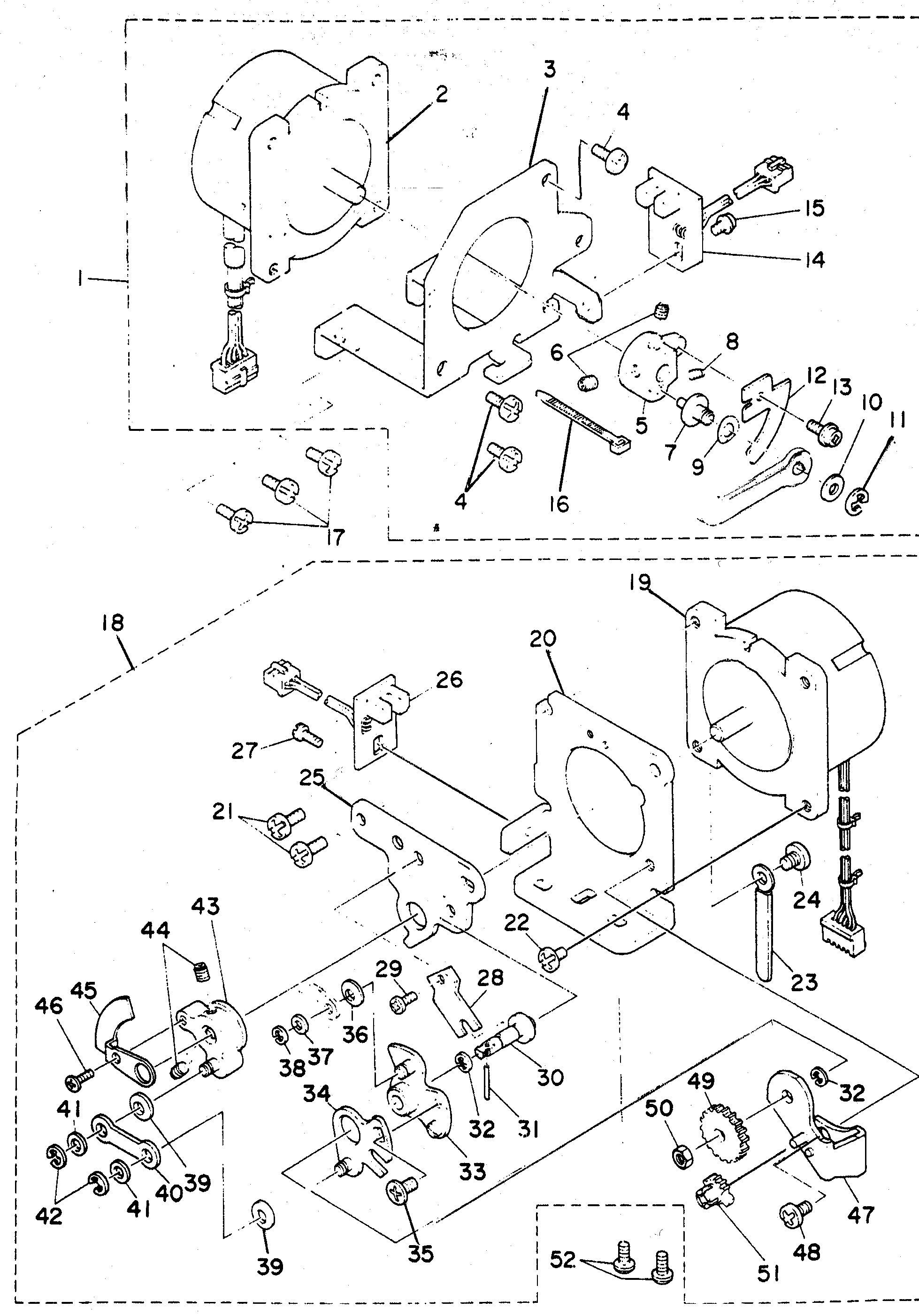 Singer PROFESSIONAL XL-10 needle bar diagram