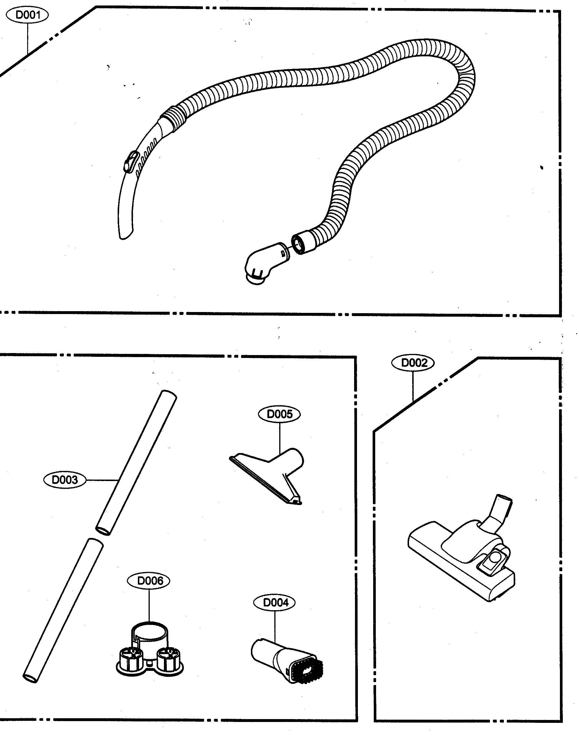 Kenmore 72123082300 accessorys diagram