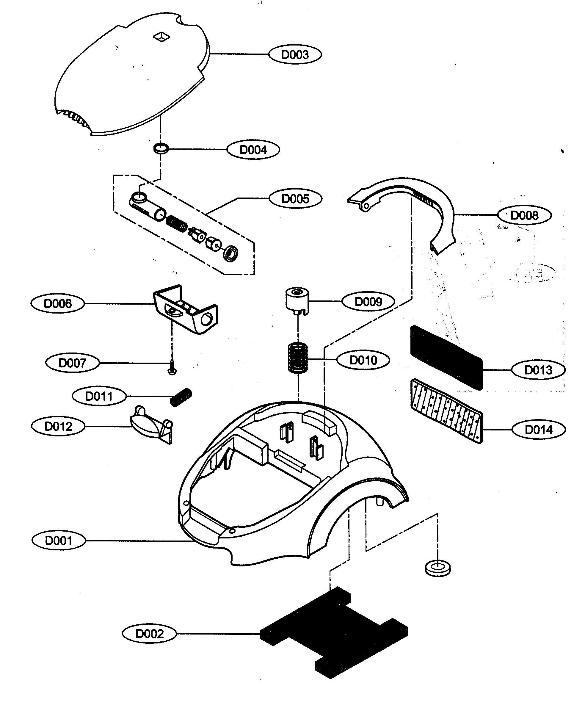 Kenmore 72123150000 body cover assy diagram