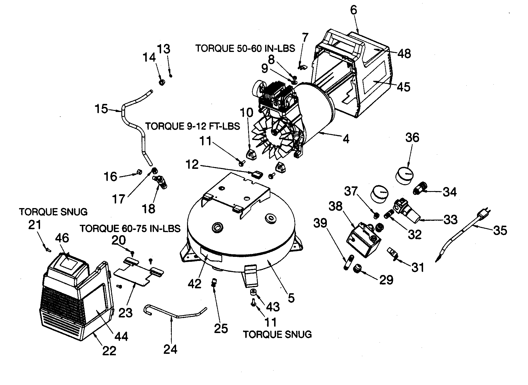 Craftsman 919167361 compressor diagram
