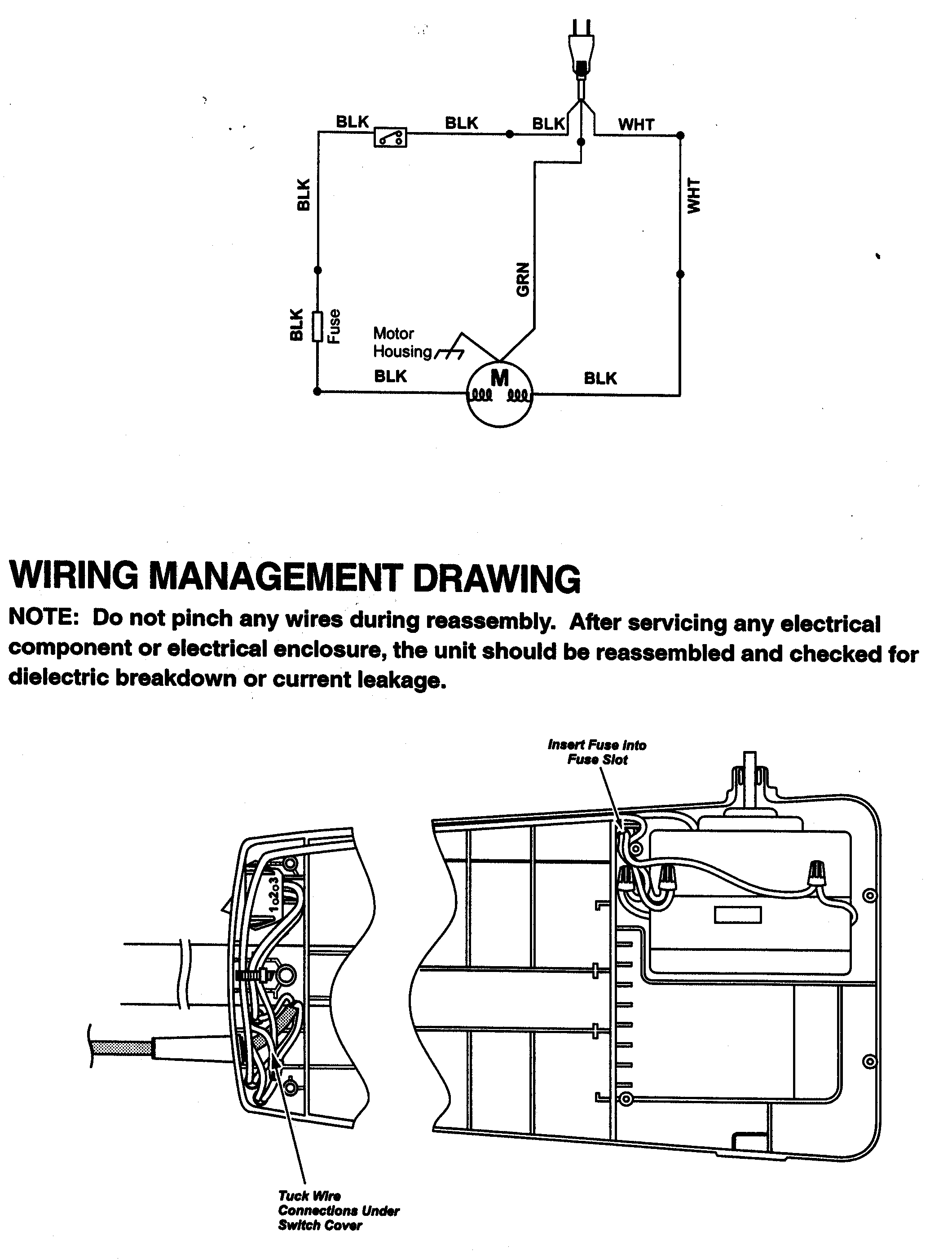 Panasonic MC-V225 wiring diagram diagram