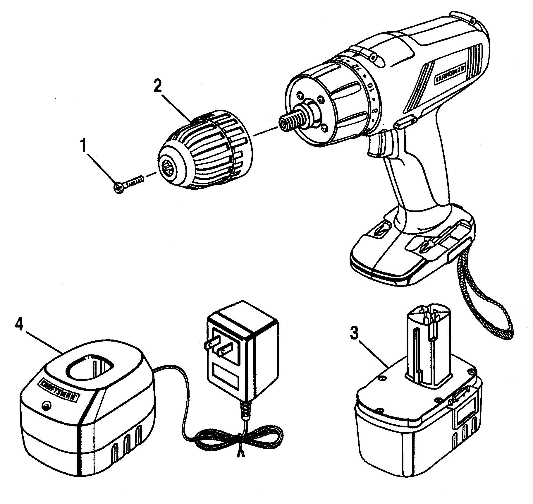 Craftsman 315114630 drill diagram