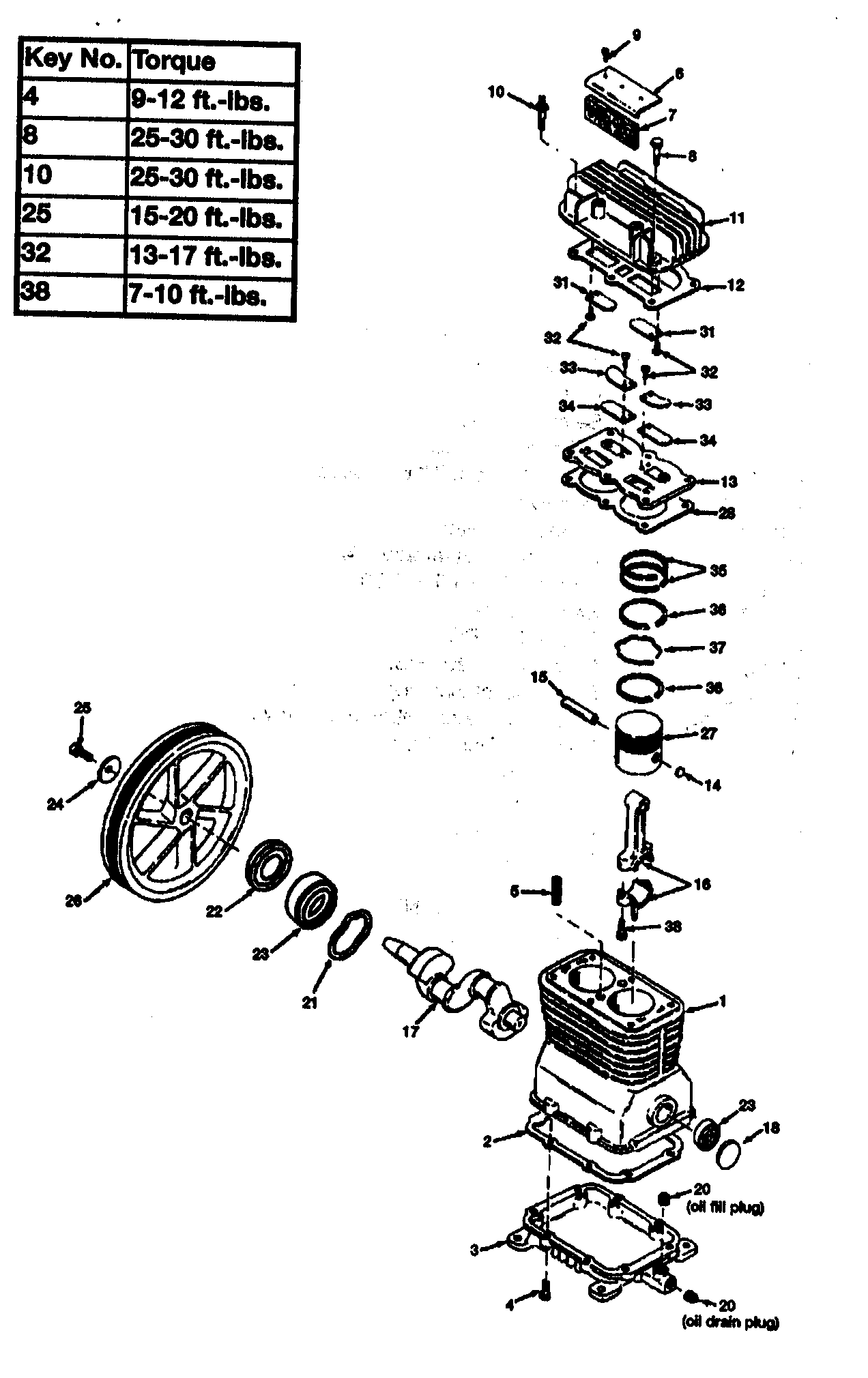 Craftsman 919184191 pump assy diagram
