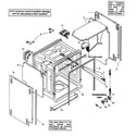 Bosch SHX46A07UC/14 tank assy diagram