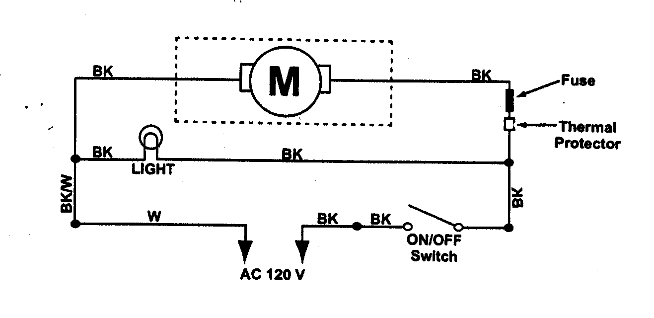 Panasonic MC-V525800 wiring diagram diagram