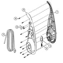 Panasonic MC-V548100 handle assy diagram