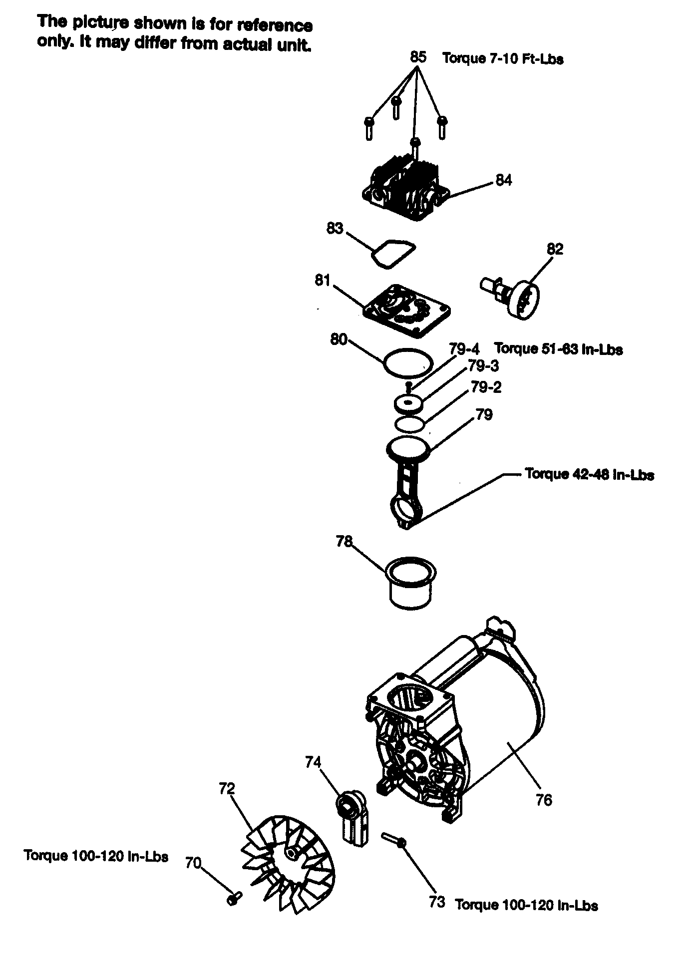 Craftsman 919165570 pump assy diagram