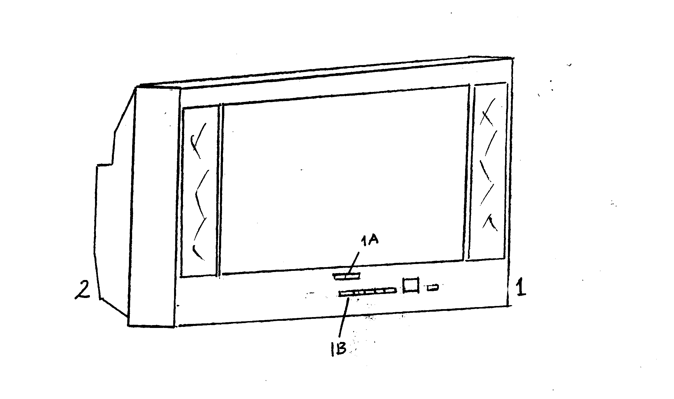 RCA 27V531T cabinet parts diagram