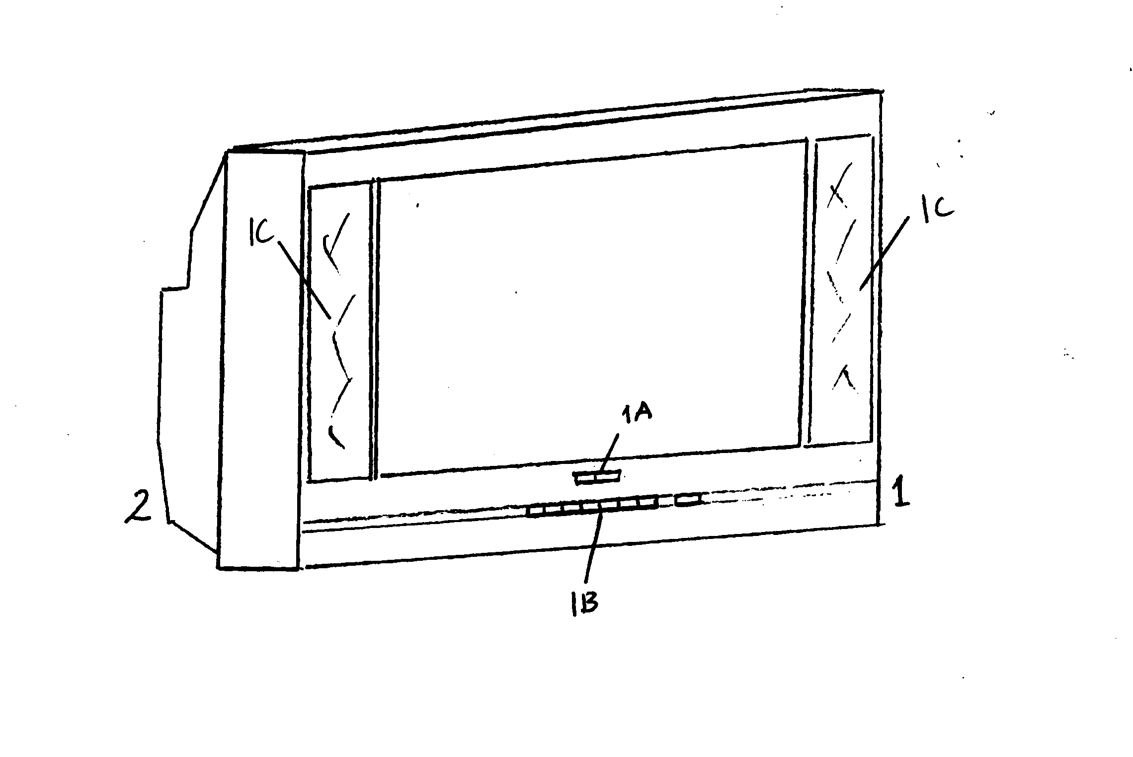 RCA 24F530T cabinet parts diagram