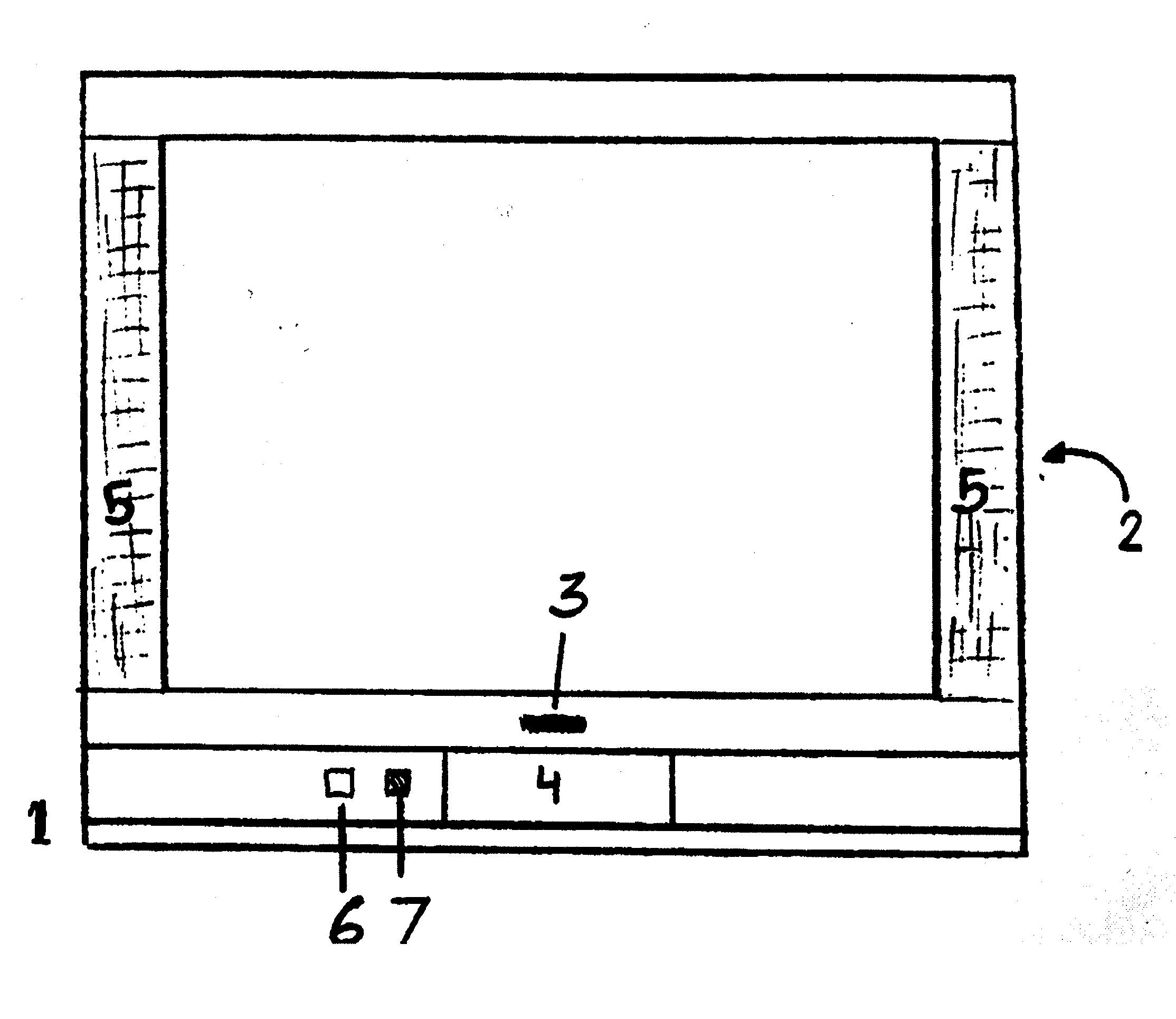 Panasonic CT-36SC13-1G cabinet parts diagram