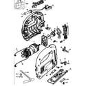 Black & Decker JS305B housing assy diagram
