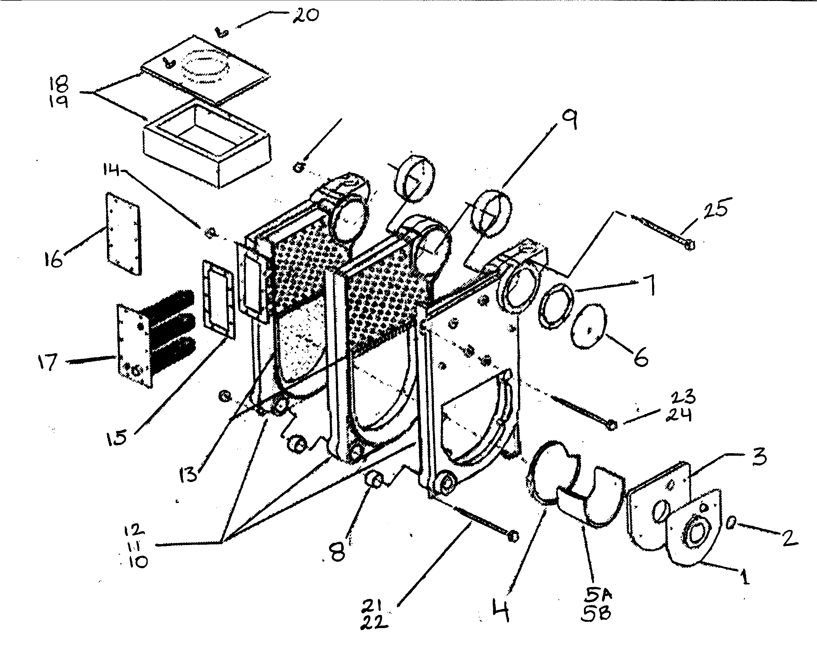Kenmore 3ES125 empire steam block assy diagram