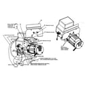 Porter Cable H1000-1 engine/motor diagram