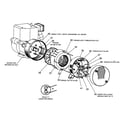 Devilbiss CGBV4000-1 engine/motor diagram