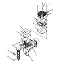 Campbell Hausfeld WL651600 pump assy diagram