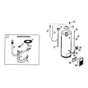 Kenmore 153331712HA water heater diagram