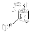Kenmore 153317020 water heater diagram