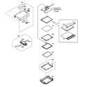JVC GR-D74US monitor assy diagram