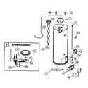 Kenmore 153336961 water heater diagram