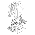 Kenmore 79575202400 door parts diagram