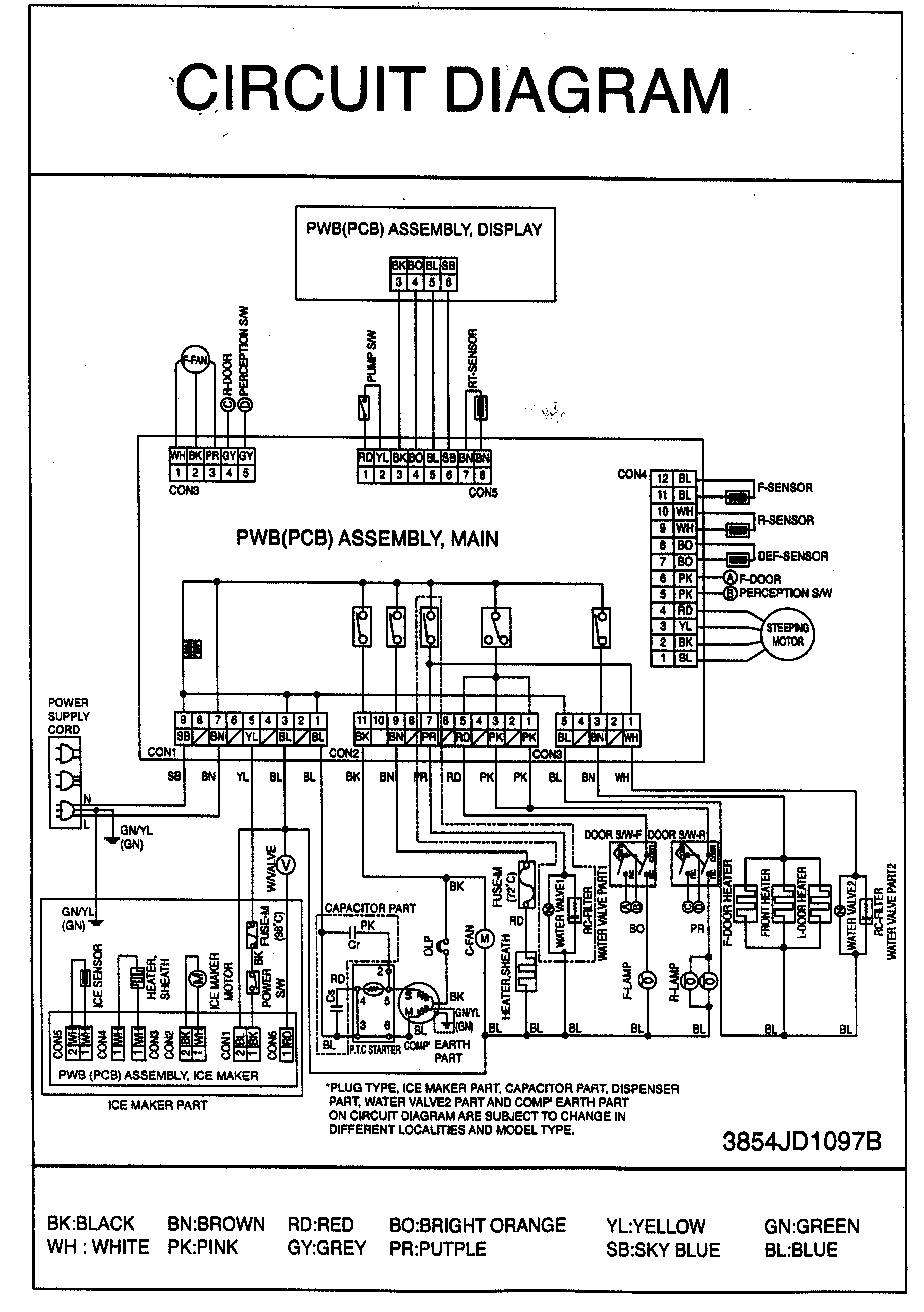 Kenmore Elite 79575194400 wiring diagram diagram