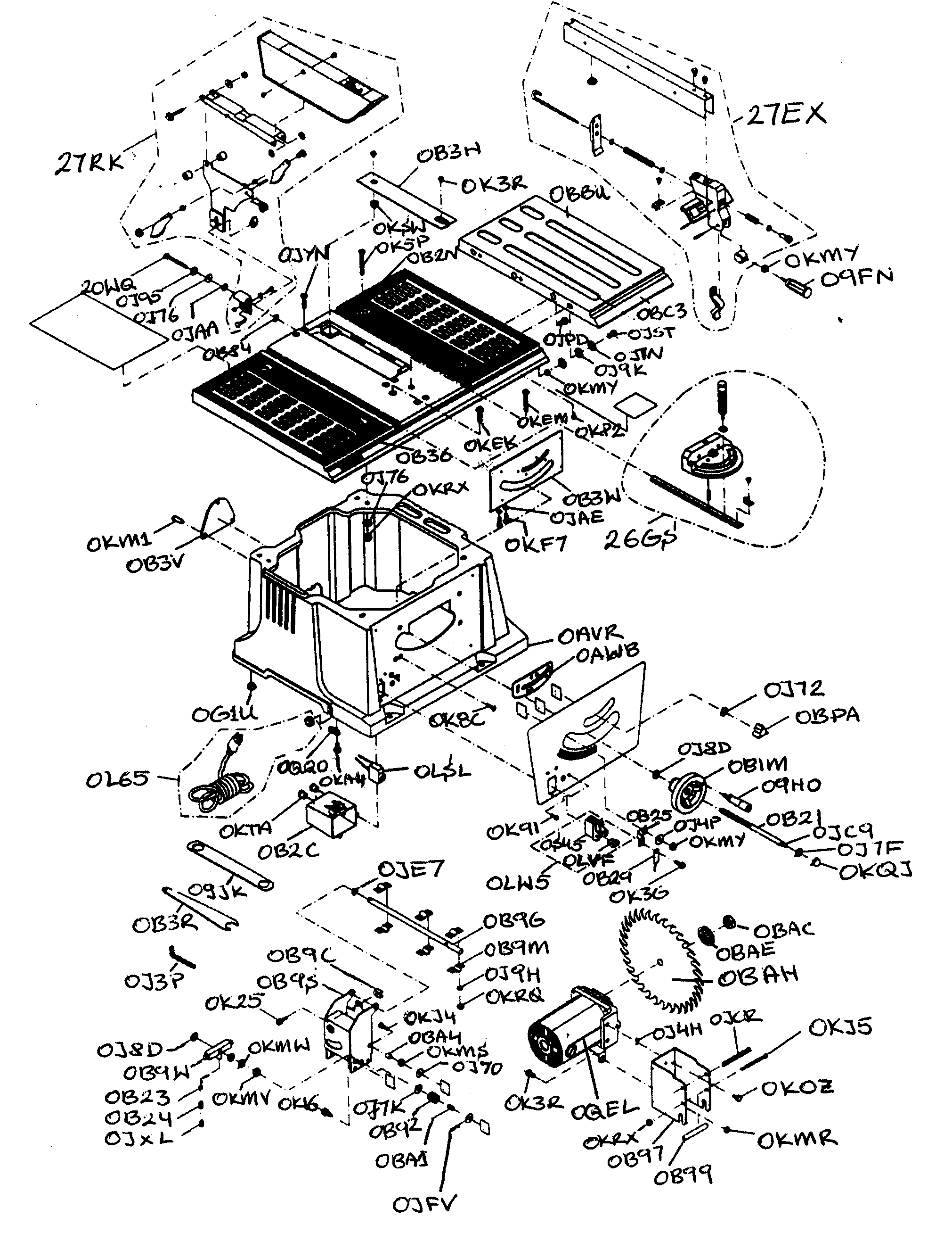 Companion 137232040 table diagram