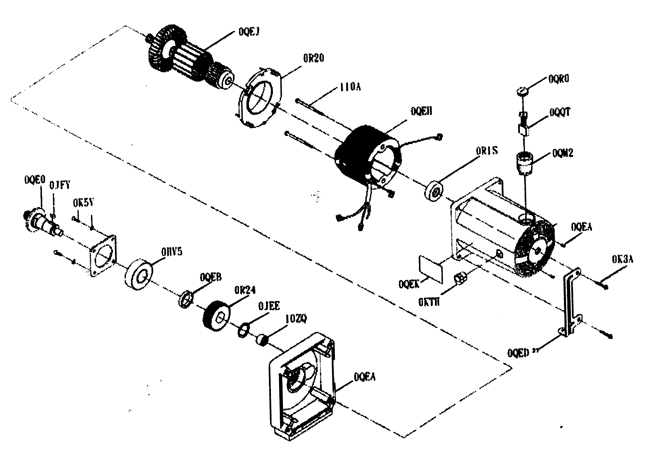 Companion 137232040 motor assy diagram