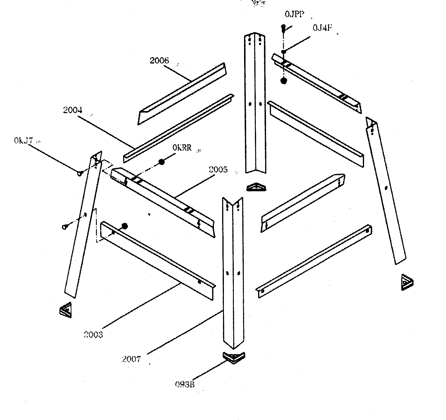 Companion 137232040 stand diagram