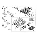 Kenmore Elite 63016302400 rack assy diagram