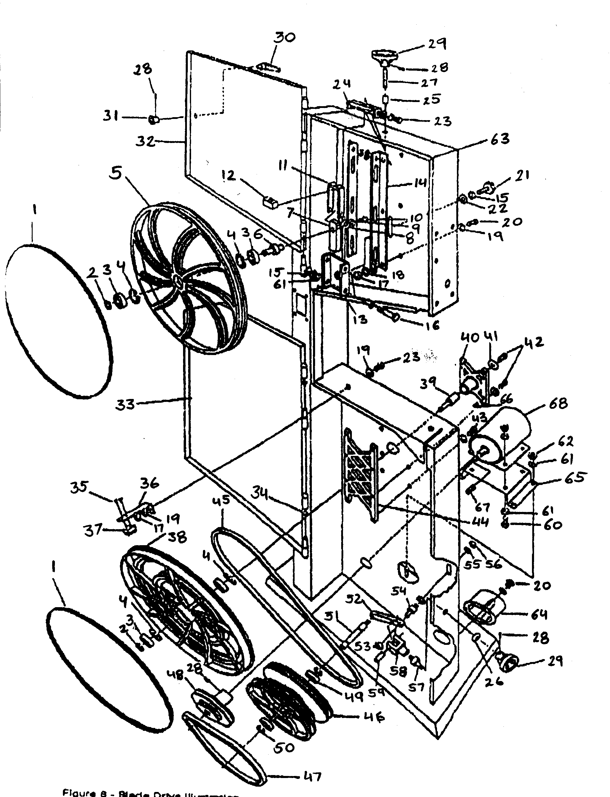 Craftsman 35124392 blade drive diagram