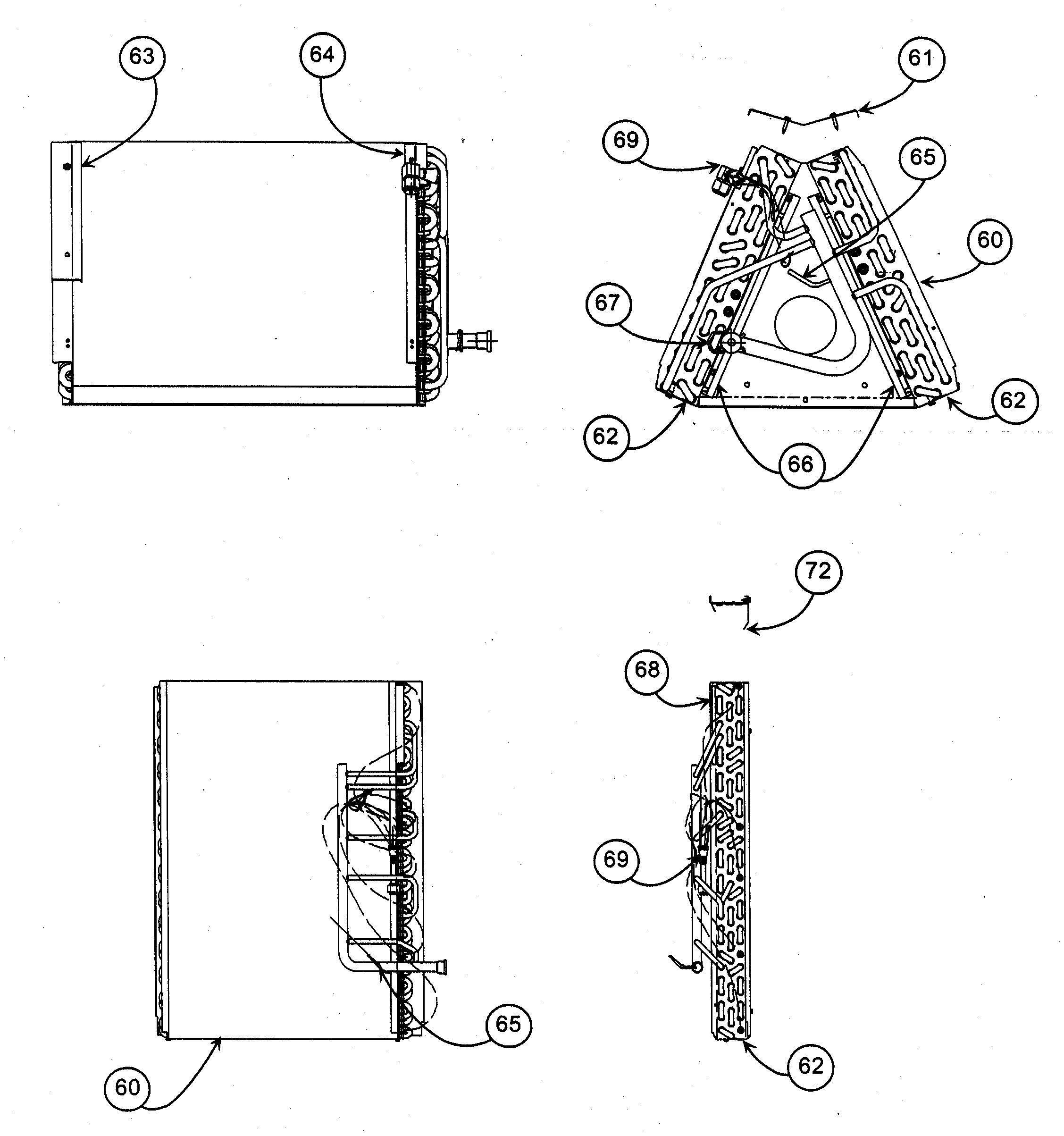 Carrier FE4ANF002000 coil assy diagram