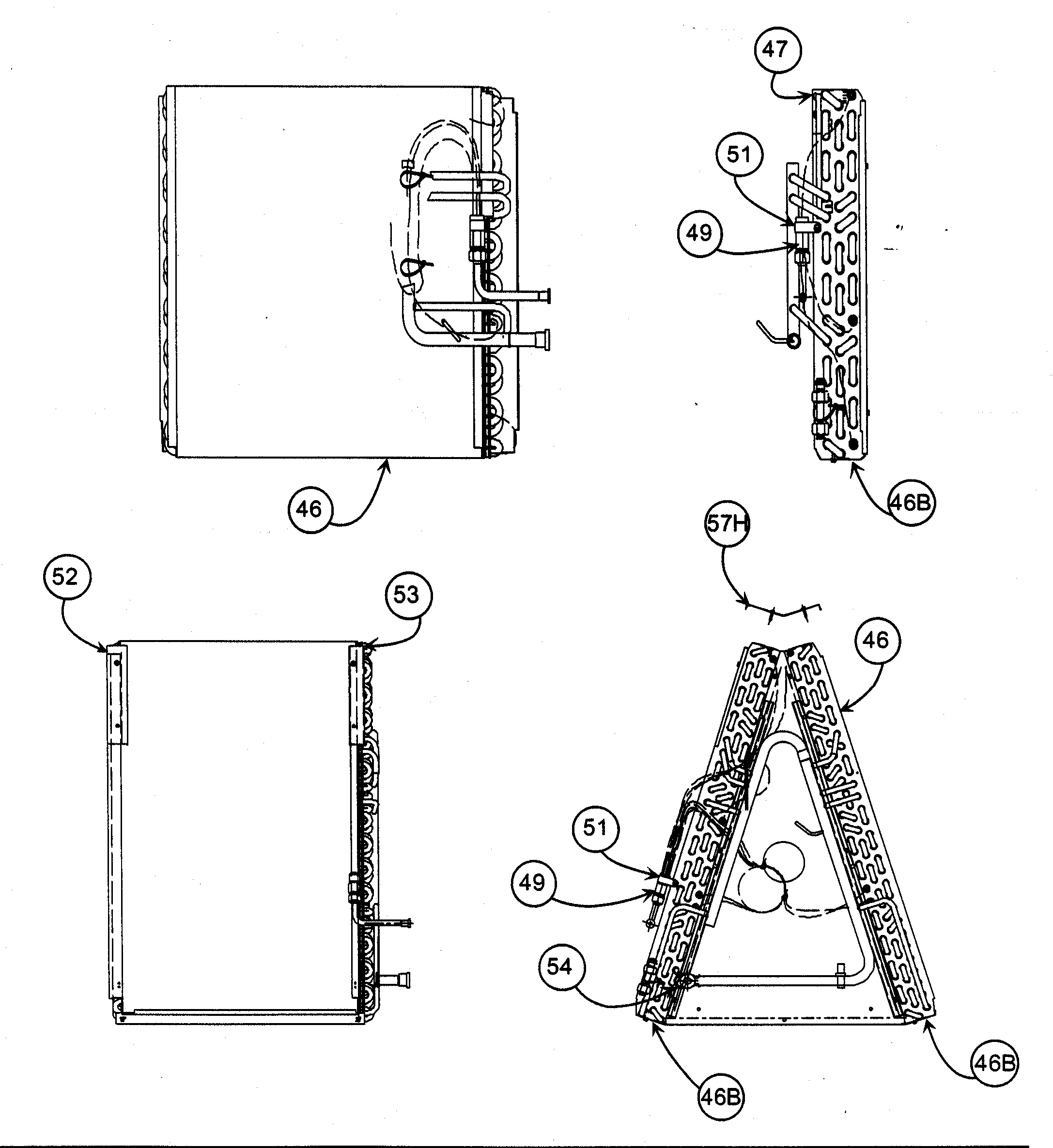 Carrier FB4BNF036000 coil assy diagram